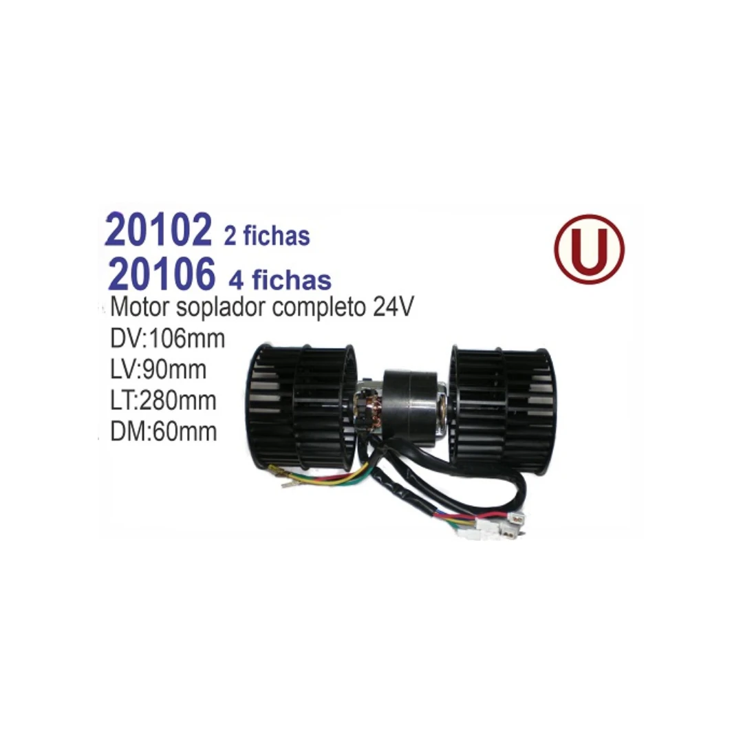 MOTOR SOPLADOR 24V UNIVERSAL