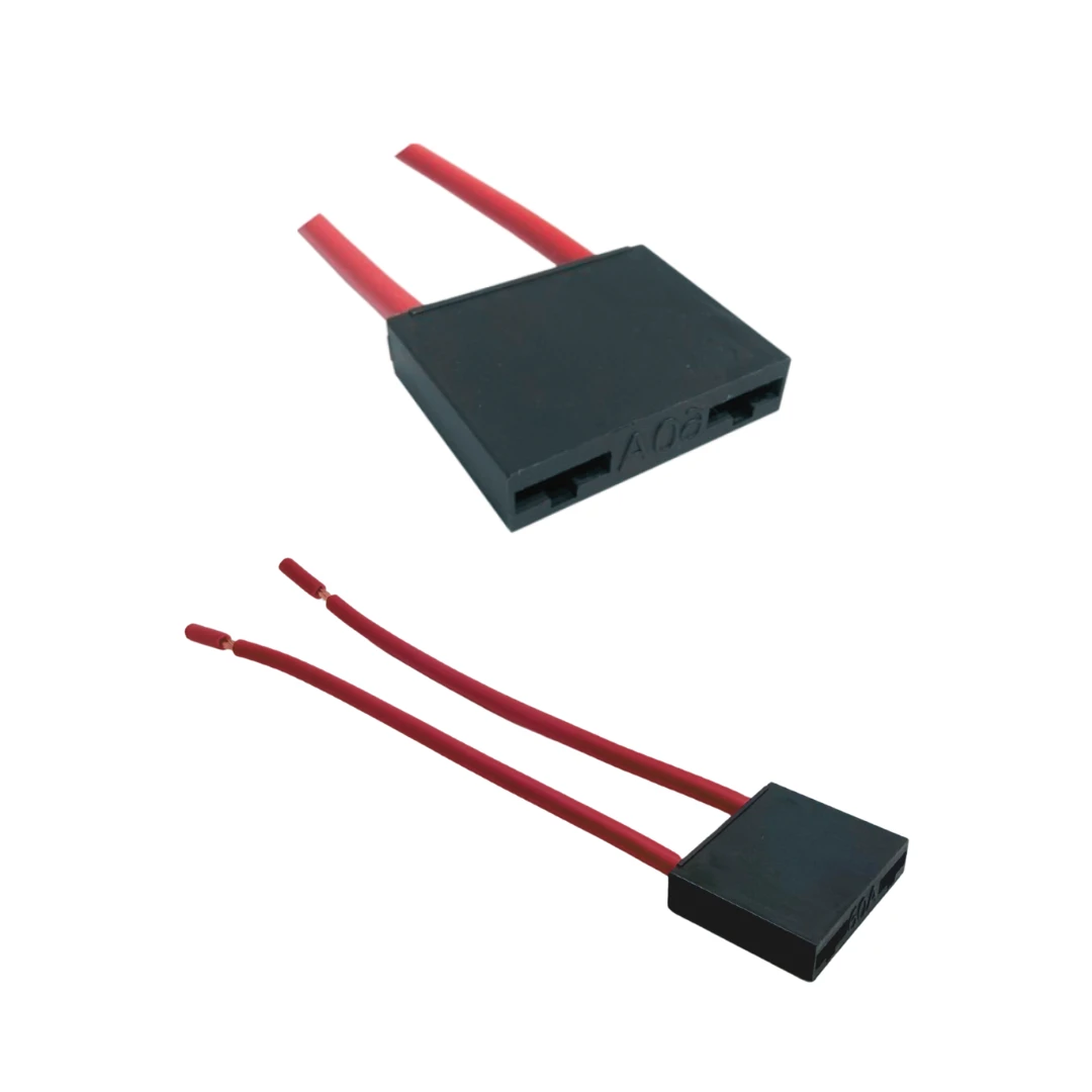 PORTAFUSIBLE MAXI FICHA (CABLE 4MM) X BOLSA DE 5 UNIDADES