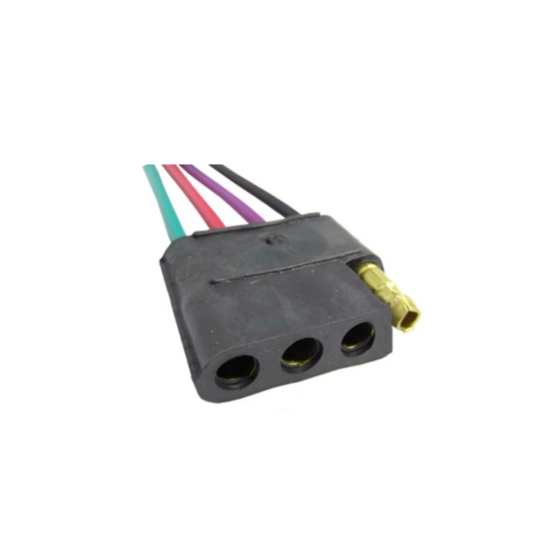 FICHA 4 VIAS CHATA UNIVERSAL - FORD (3 HEMBRAS - 1 MACHO) X BOLSA DE 10 UNIDADES