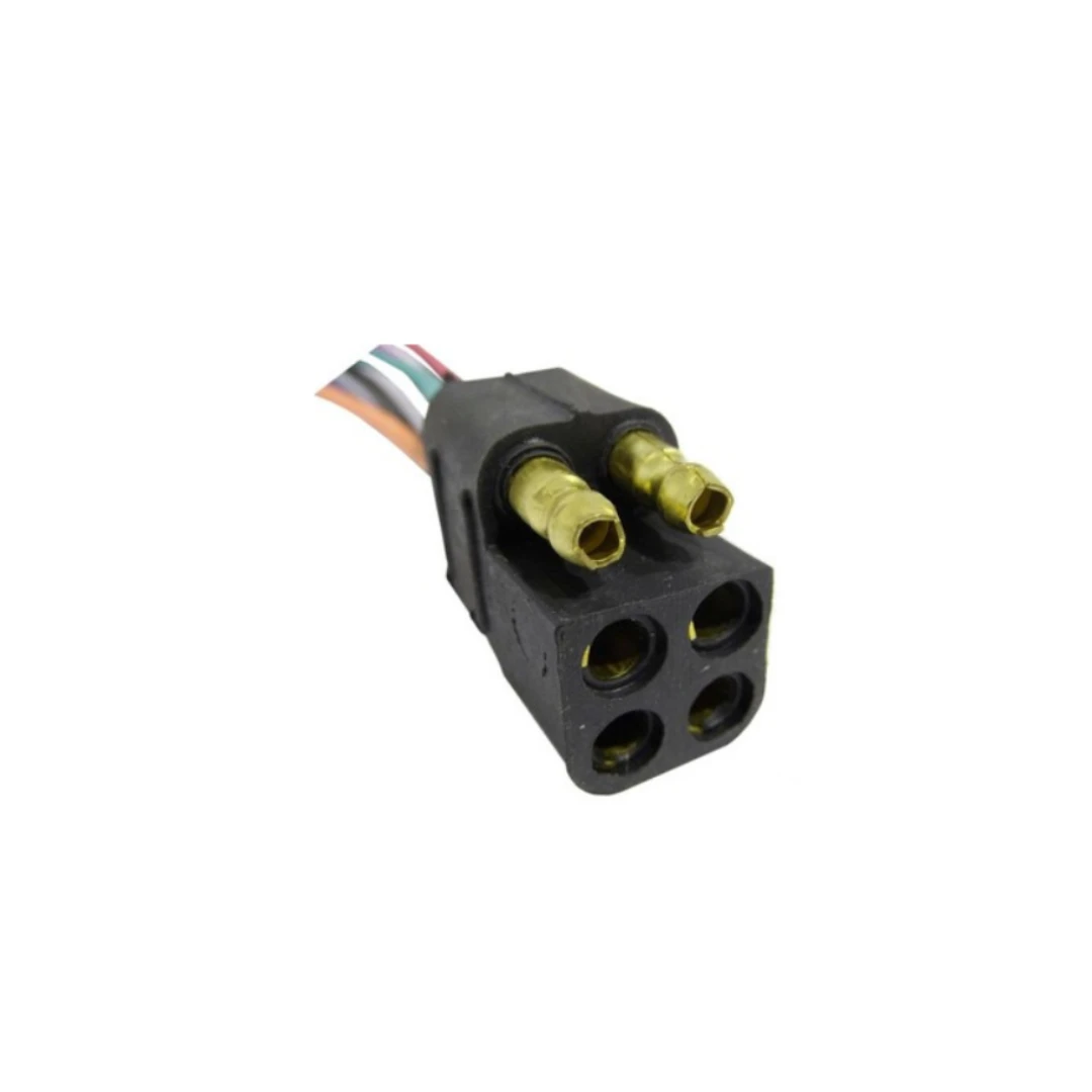 FICHA 6 VIAS UNIVERSAL (2 MACHOS - 4 HEMBRAS) X BOLSA DE 10 UNIDADES