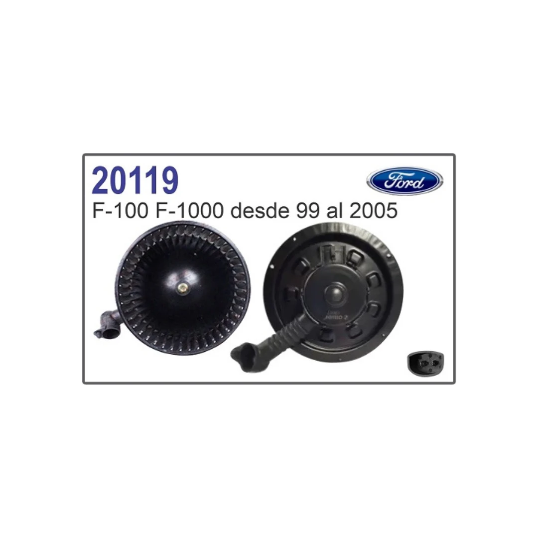 MOTOR SOPLADOR CALEFACCION FORD F-100 F-4000 F-14000 DUTY 12V