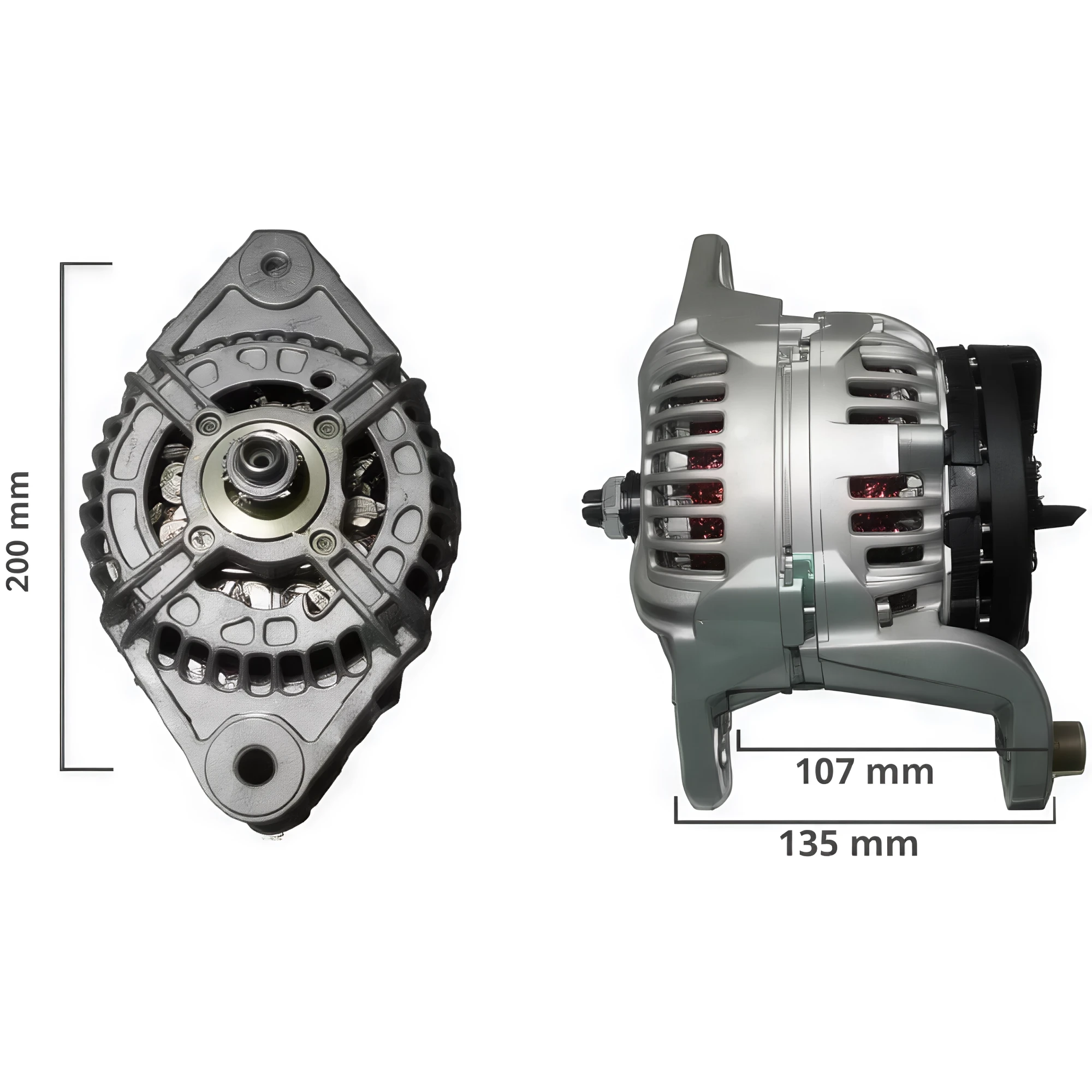 ALTERNADOR C/R UNIVERSAL AGRICOLA