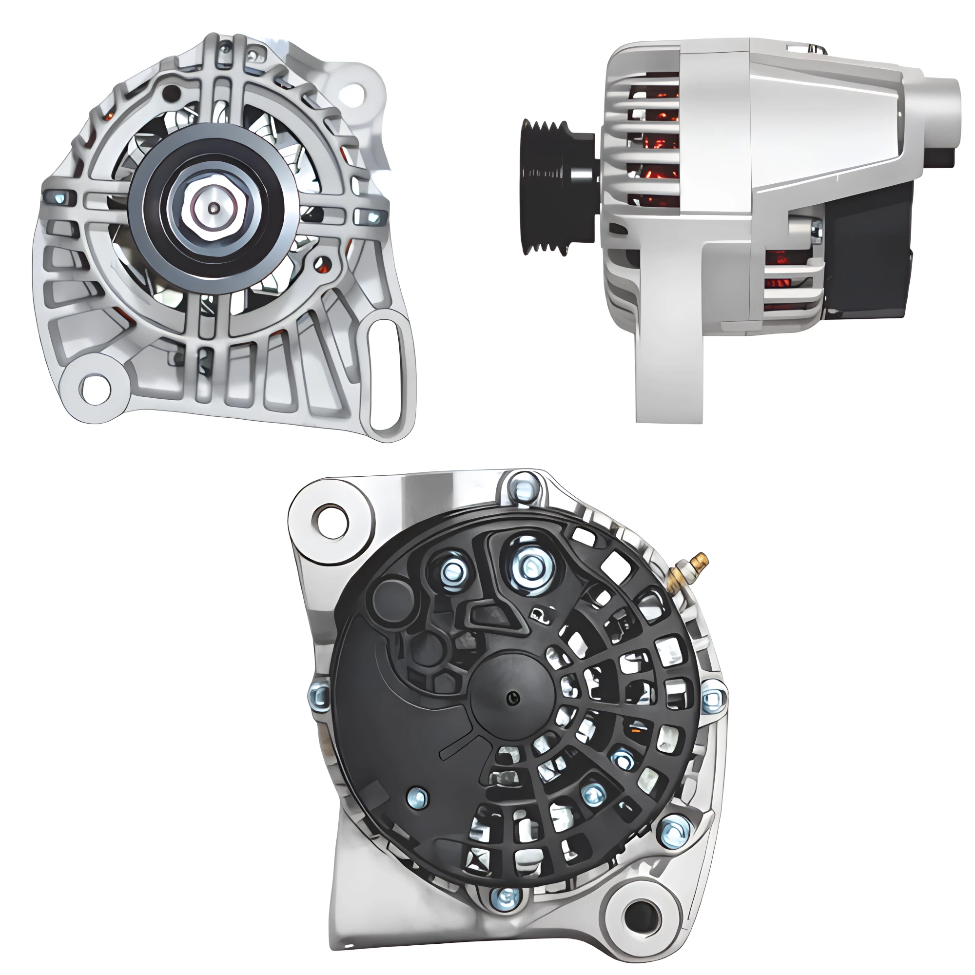 ALTERNADOR DENSO 12V 90A FIAT 147 DUNA UNO FIORINO MOTOR FIAT 1.4 1.6