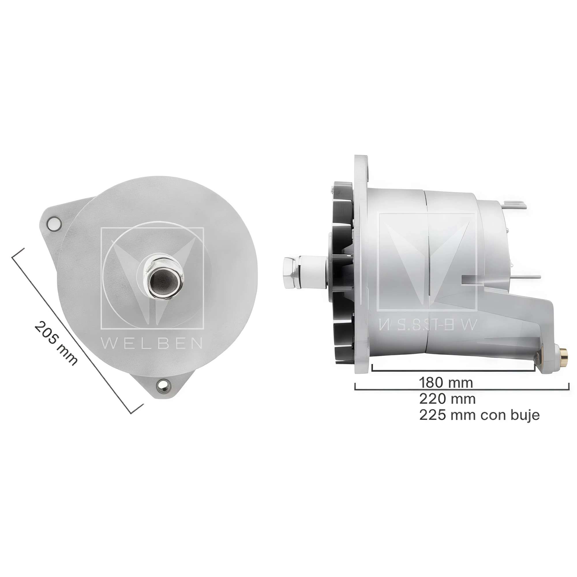 ALTERNADOR SCANIA - LINEA BUSES DELCO