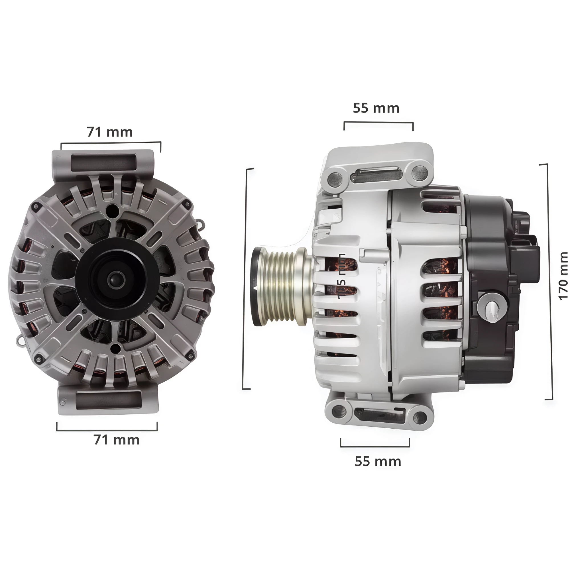 ALTERNADOR VALEO 12V 220A MERCEDES BENZ SPRINTER PATA CRUZADA