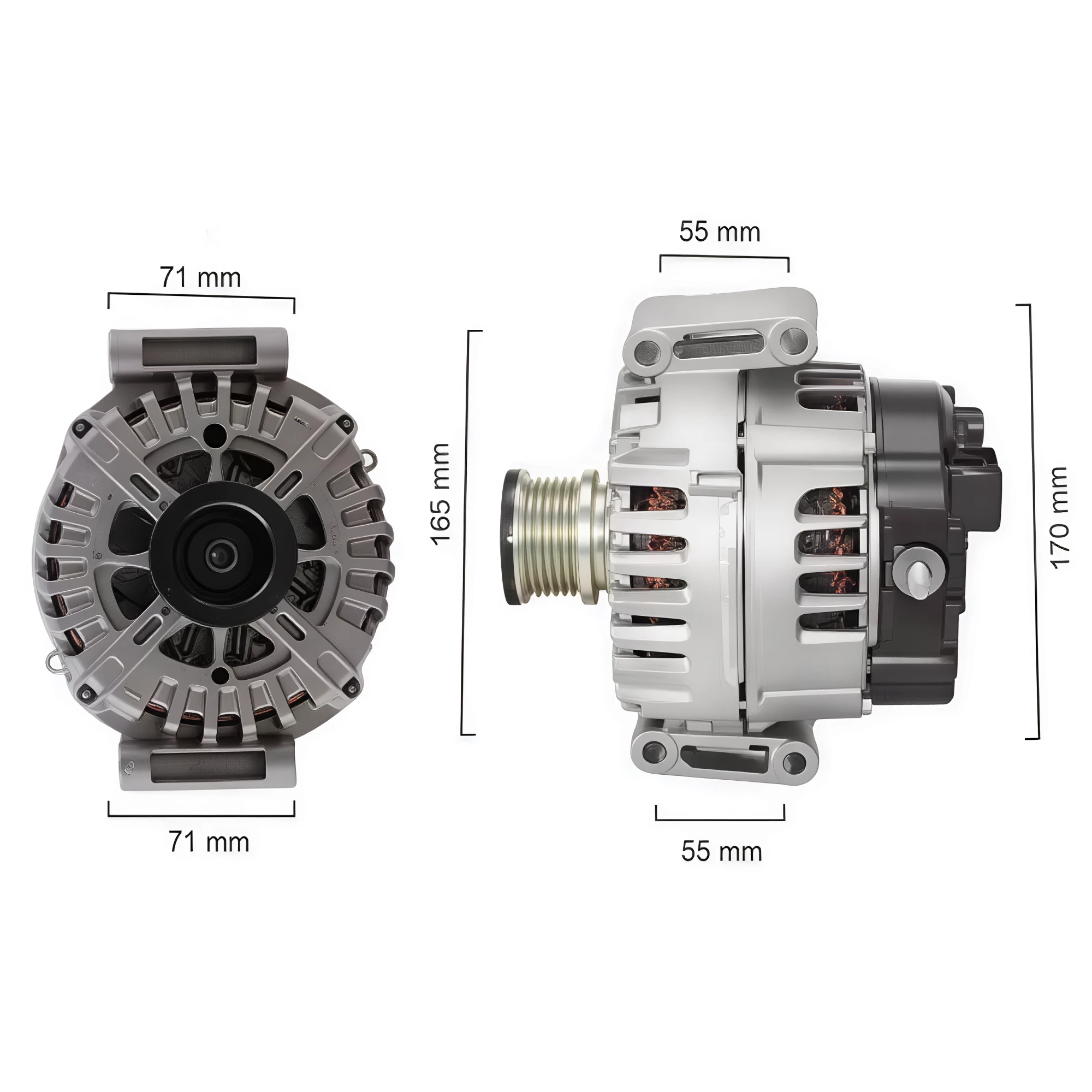 ALTERNADOR VALEO 12V 250A MERCEDES BENZ SPRINTER PATA CRUZADA