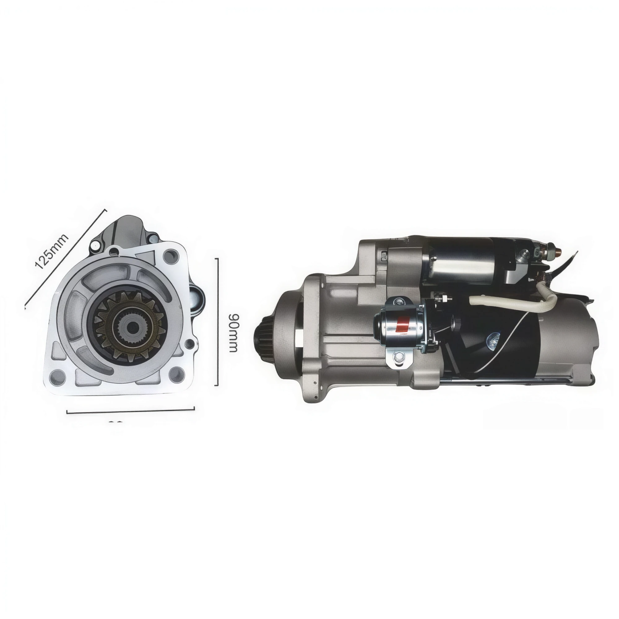 MOTOR DE ARRANQUE AXOR ATEGO 1725