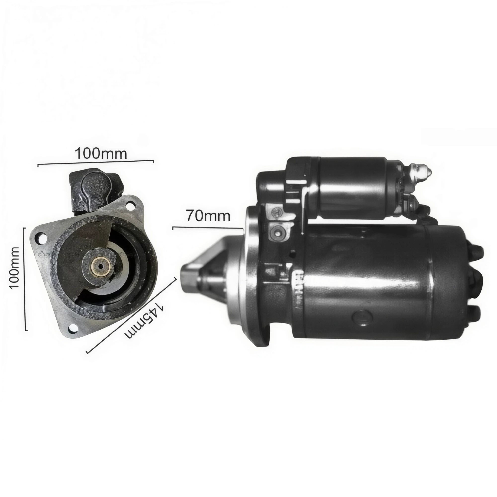 MOTOR DE ARRANQUE BOSCH CAMION FIAT IVECO 9D 24V