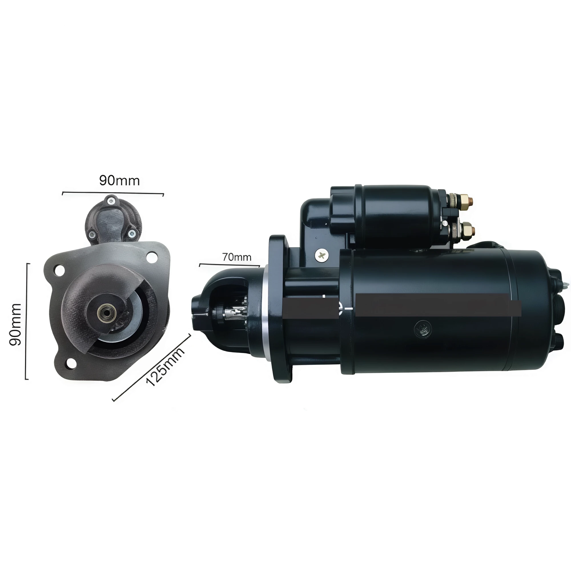MOTOR DE ARRANQUE BOSCH CAMION FIAT IVECO MWM 9D 24V