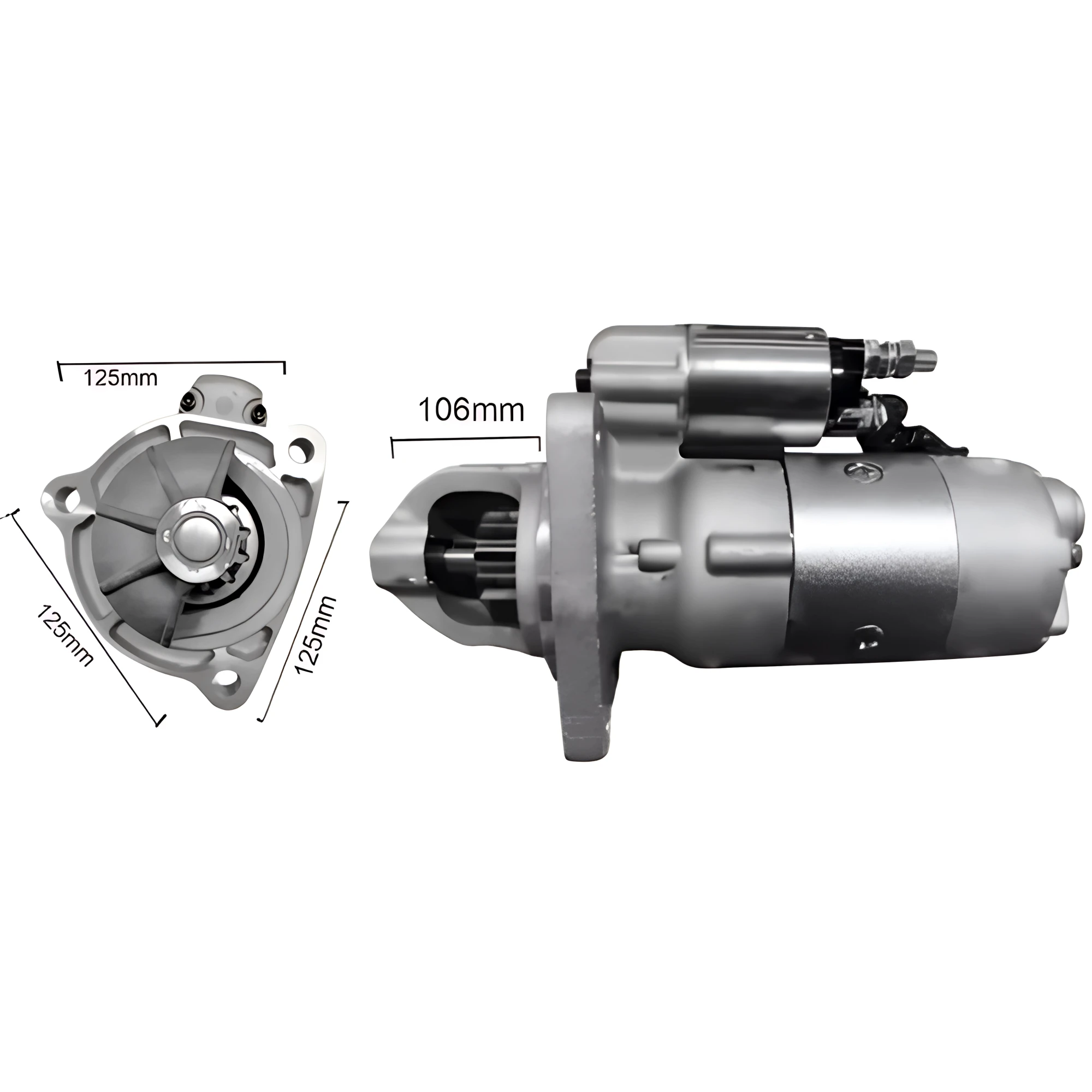MOTOR DE ARRANQUE CARGO TODOS M100R (Reemplazo 10061-10029)