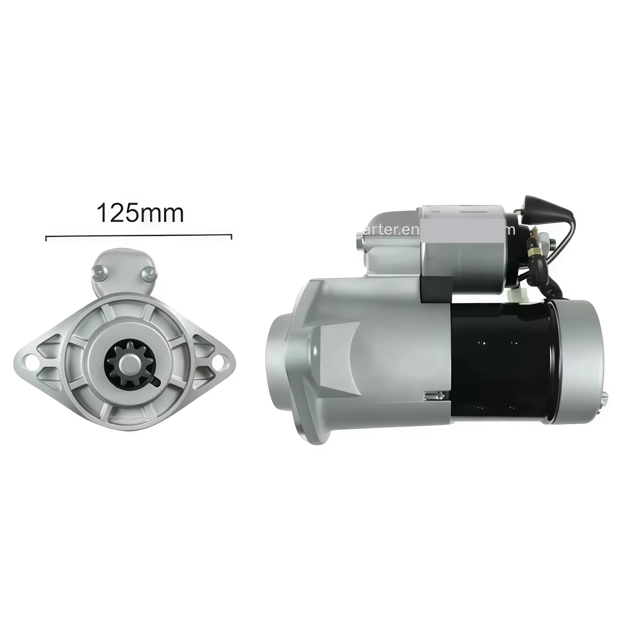 MOTOR DE ARRANQUE HITACHI AUTELEVADORES IZUSU 9D 12V