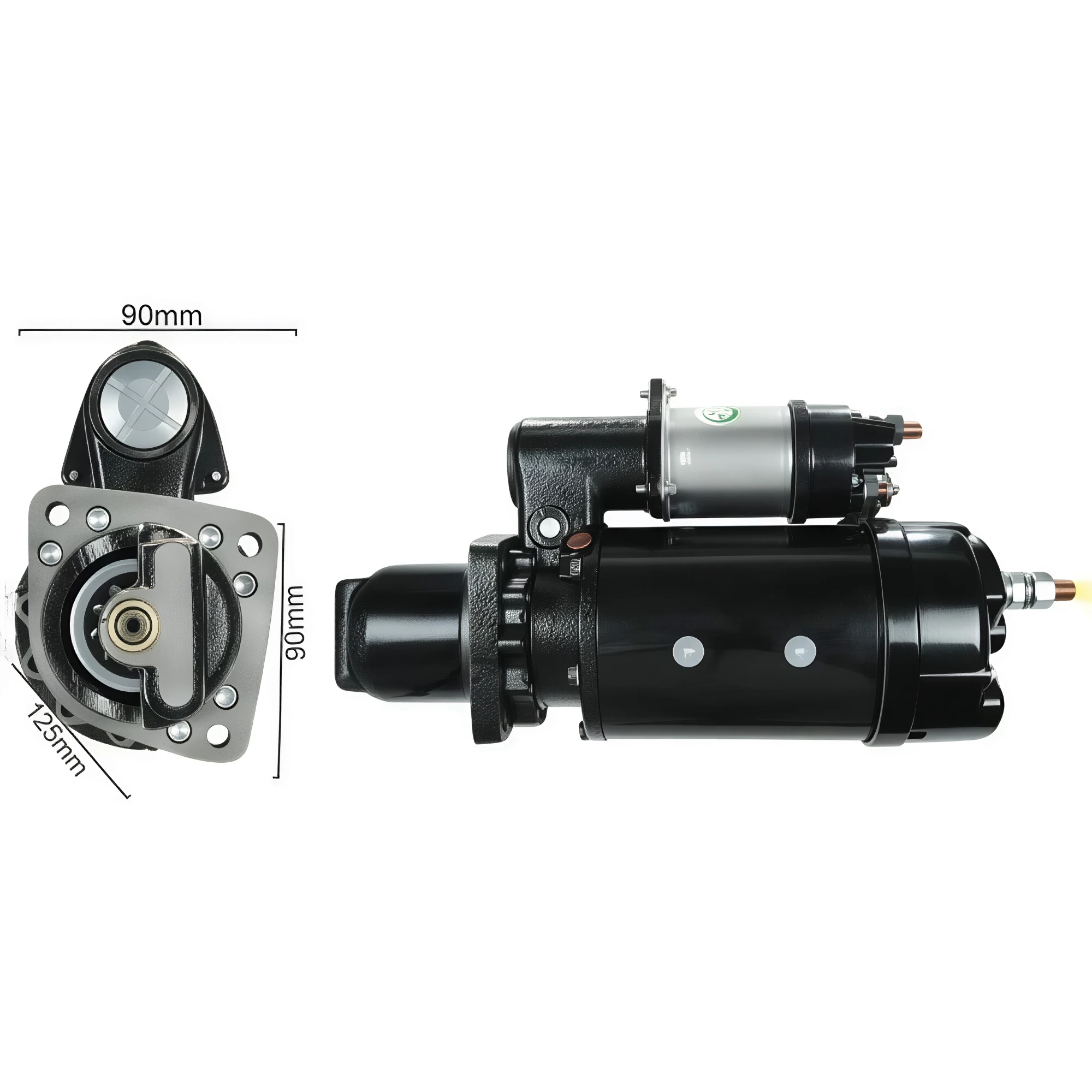 MOTOR DE ARRANQUE DELCO 41MT 10D 24V CUMMINS CATERPILLAR