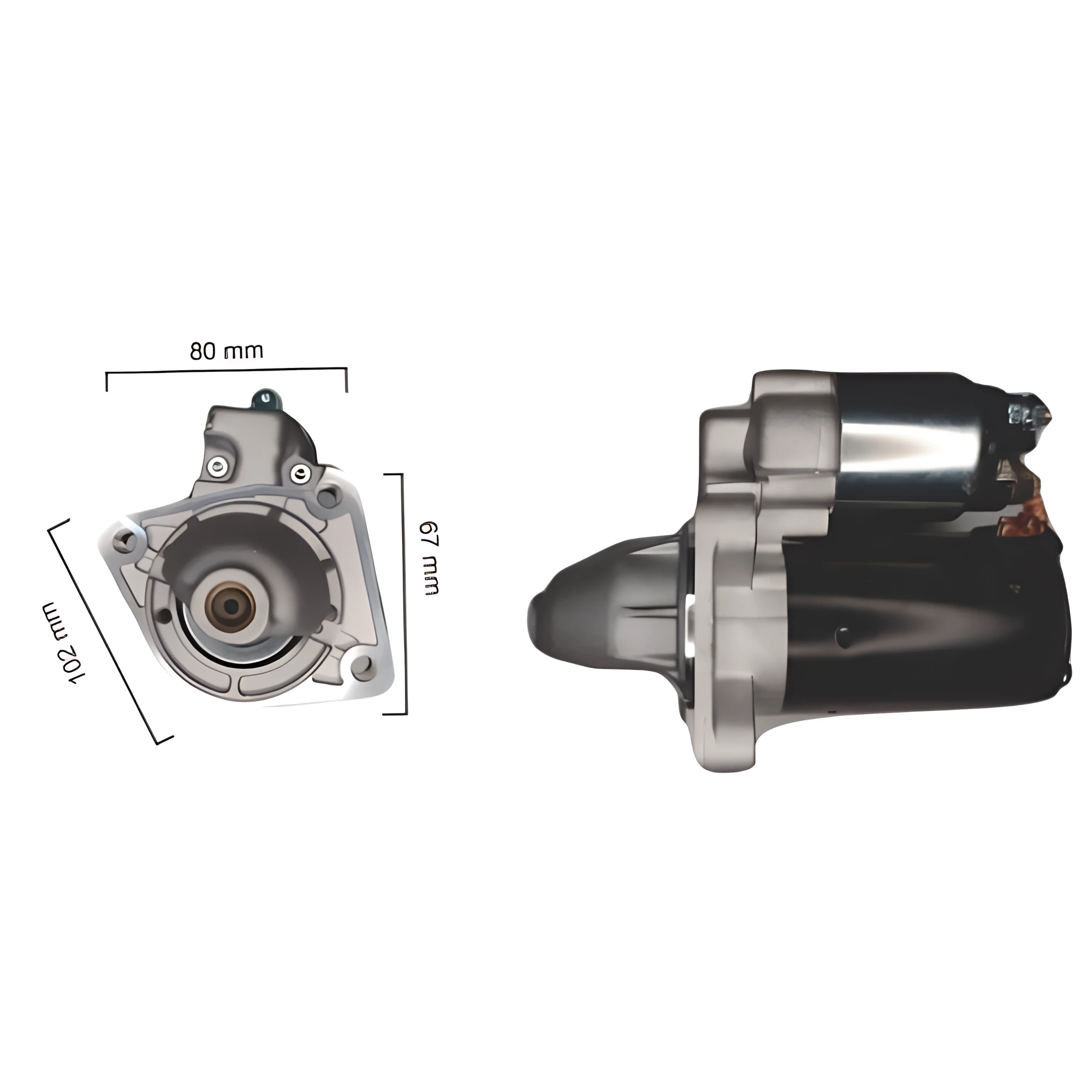 MOTOR DE ARRANQUE FORD FOCUS 1.6 16 VALVULAS  (Reemplazo 10139)