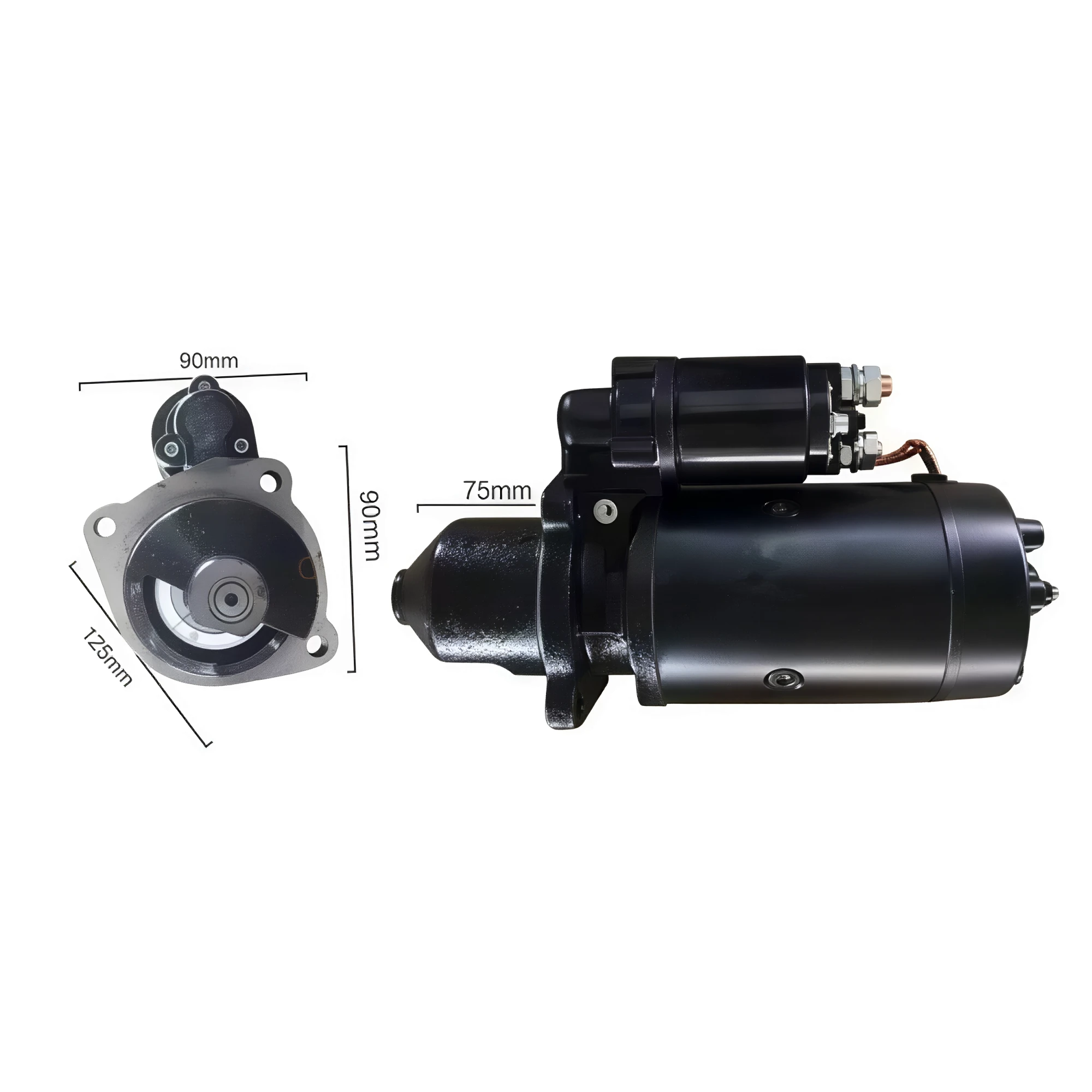 MOTOR DE ARRANQUE BOSCH VOLVO AGRICOLA VIAL 10D 24V