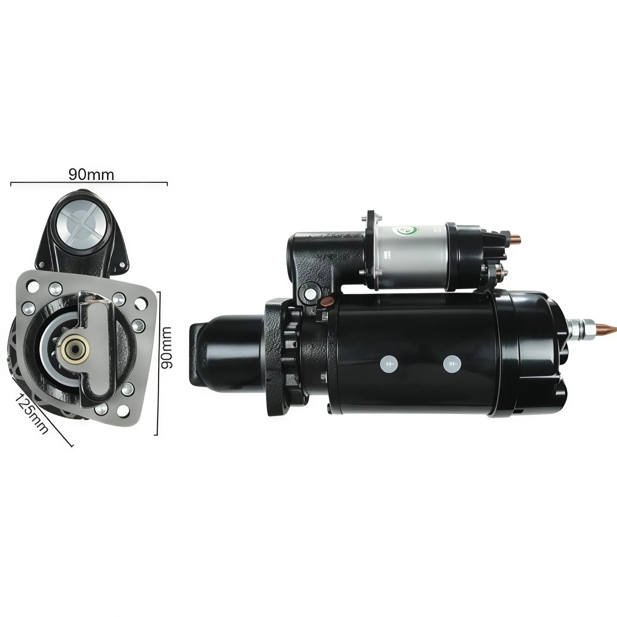 MOTOR DE ARRANQUE DELCO 41MT 10D 12V CUMMINS CATERPILLAR