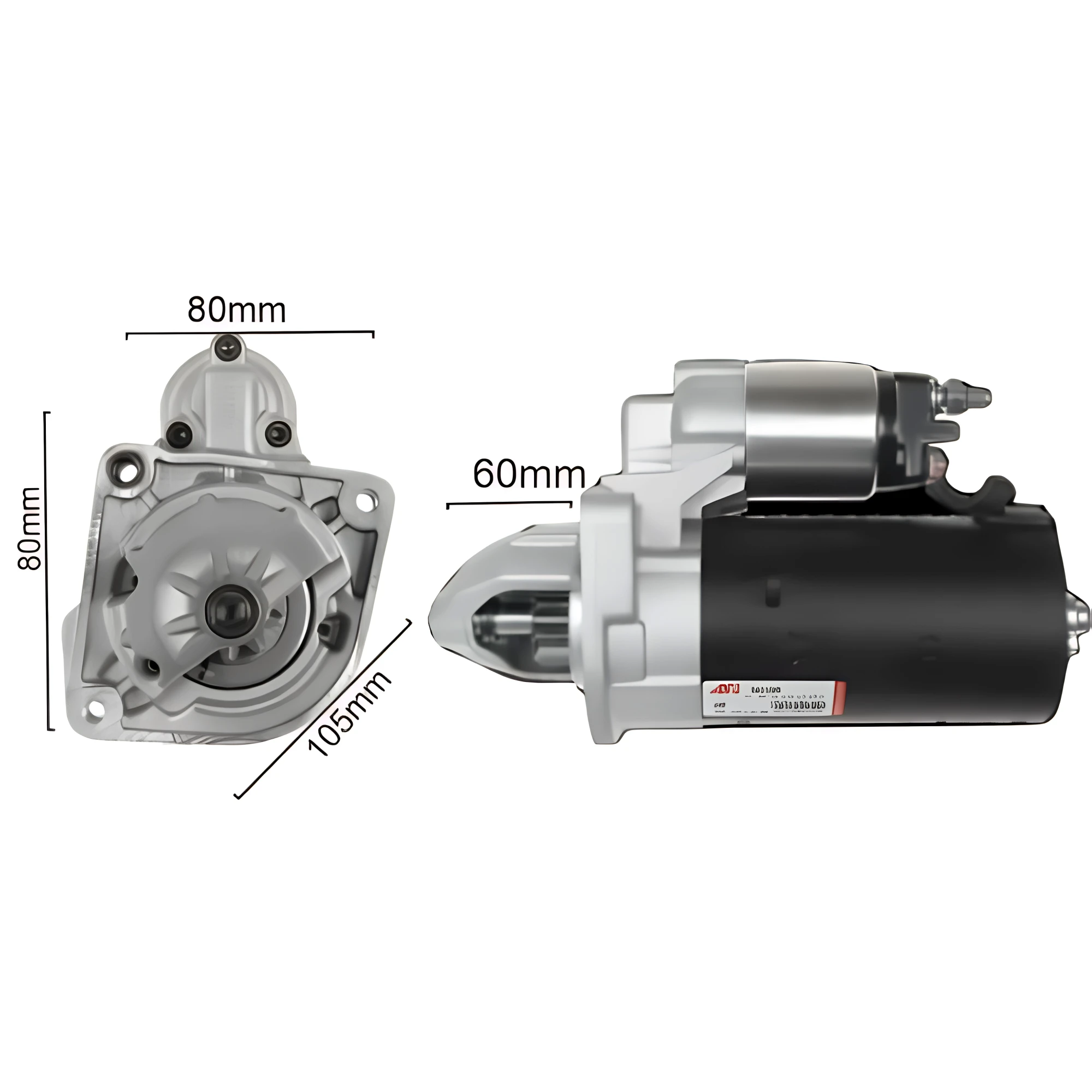 MOTOR DE ARRANQUE BOSCH PEUGEOT P-306 BOXER JUMPER 2.5 FIAT DUCATO 9D 12V CUBRE LARGO