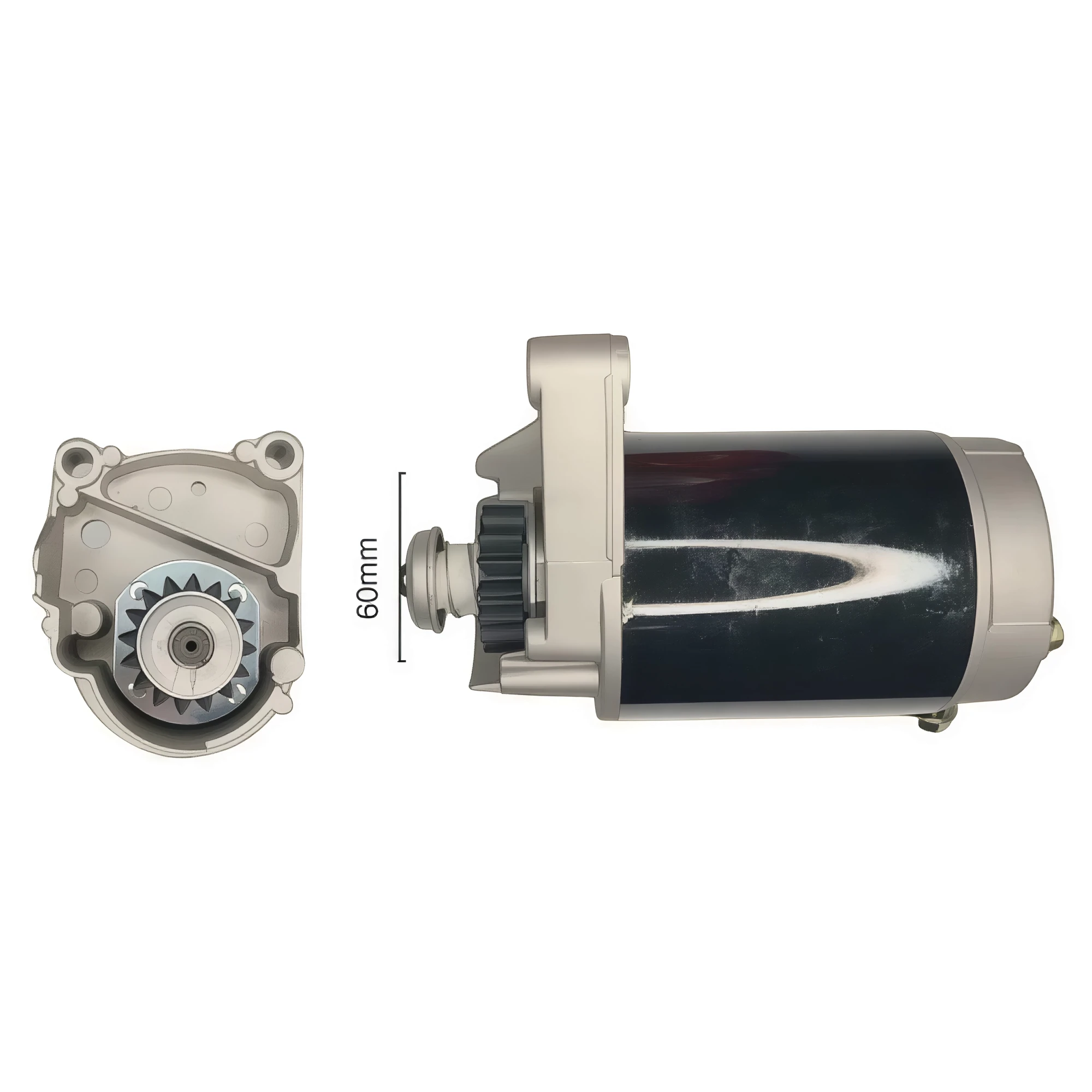 MOTOR DE ARRANQUE BRIGGS STRATTON  CORTA CESPED PASTO 12V 16D 40MM