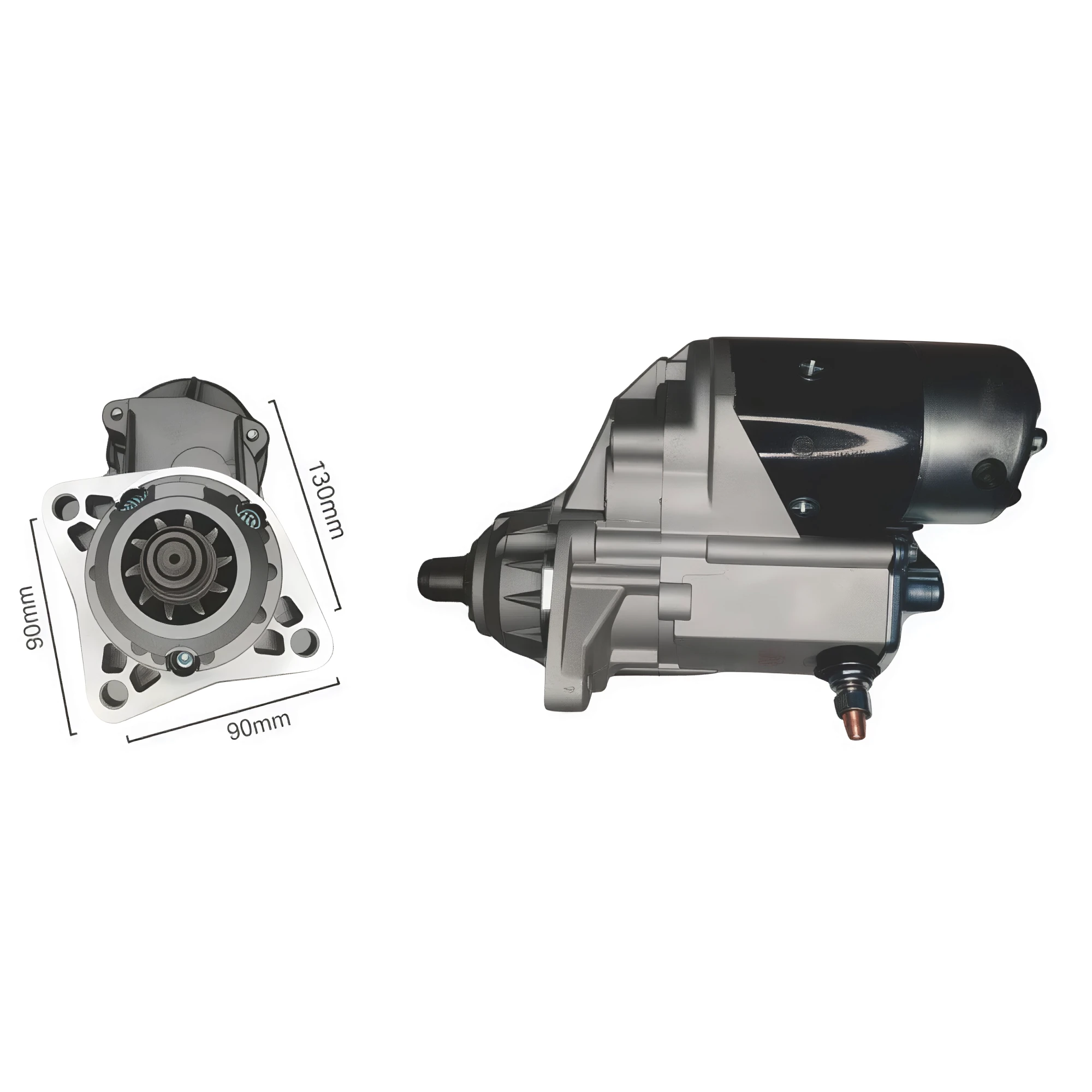 MOTOR DE ARRANQUE TRACTORES CASE
