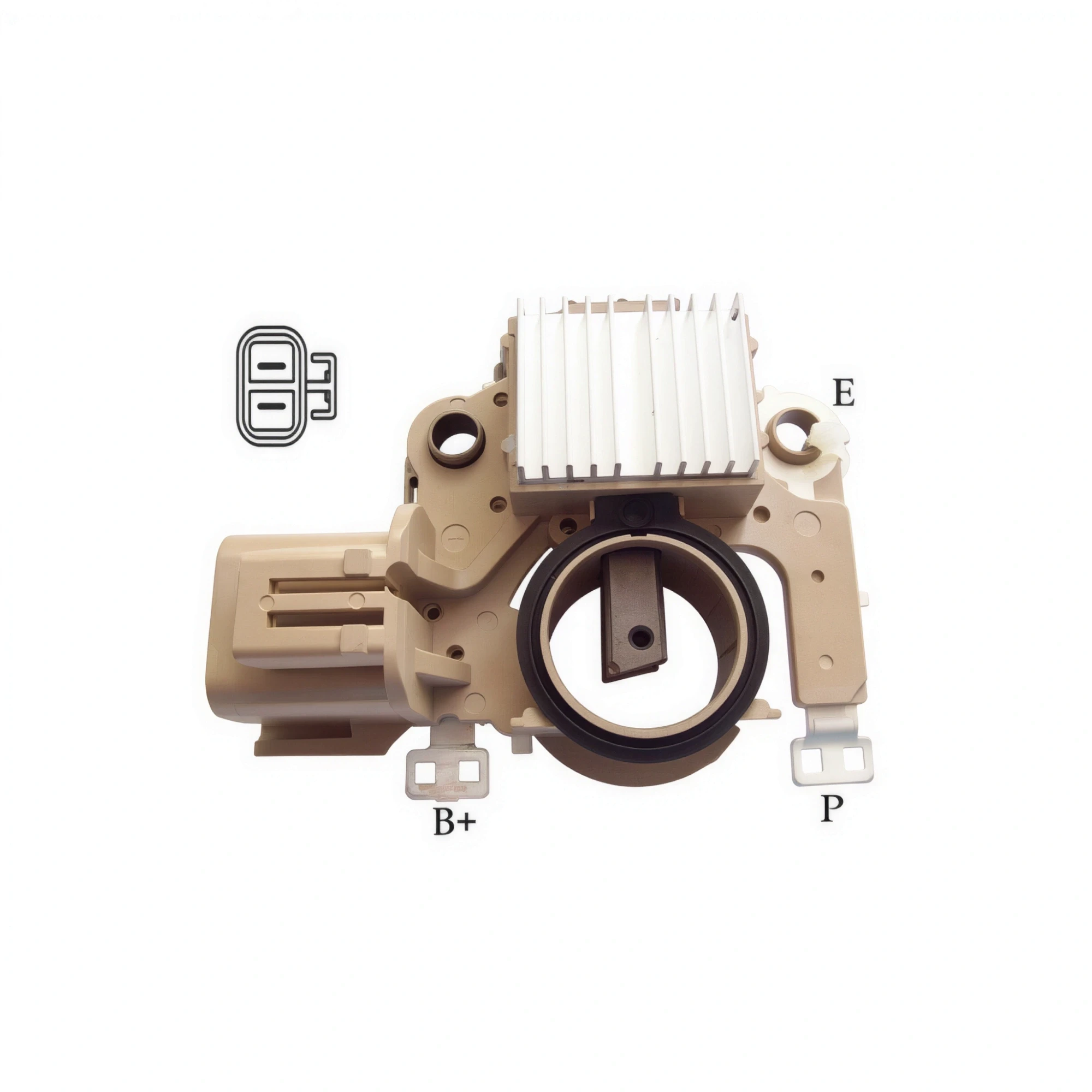 REGULADOR DE VOLTAJE TIPO MITSUBISHI 12V 2P