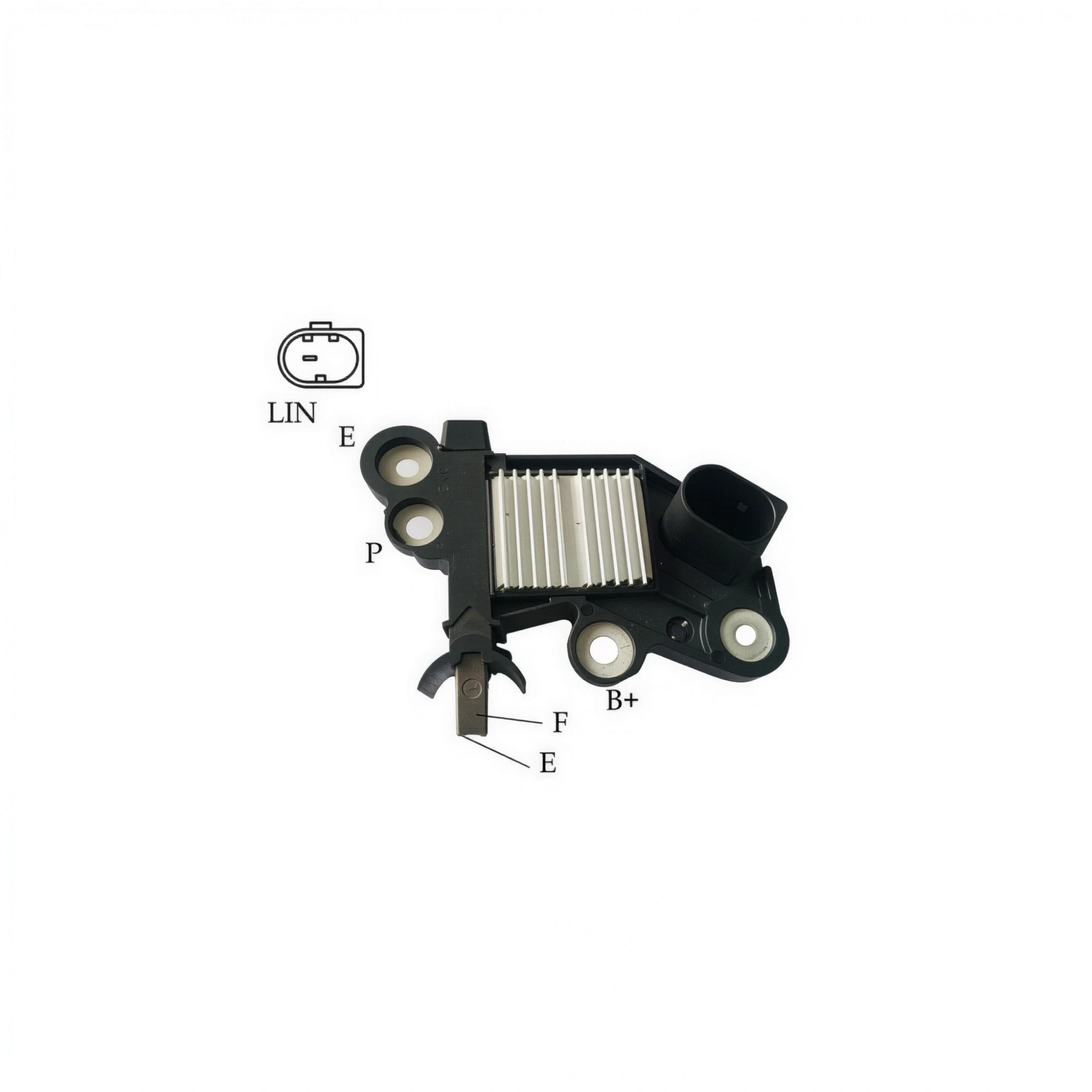 REGULADOR DE VOLTAJE TIPO BOSCH 12V 1P