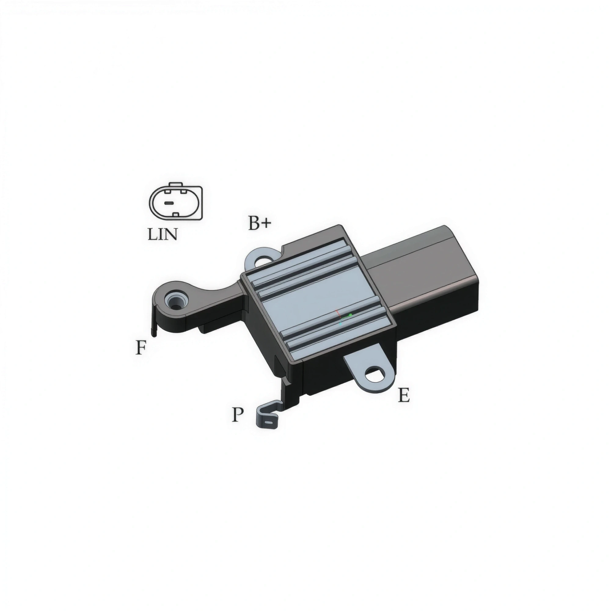 REGULADOR DE VOLTAJE TIPO NIPPONDENSO 12V 1P