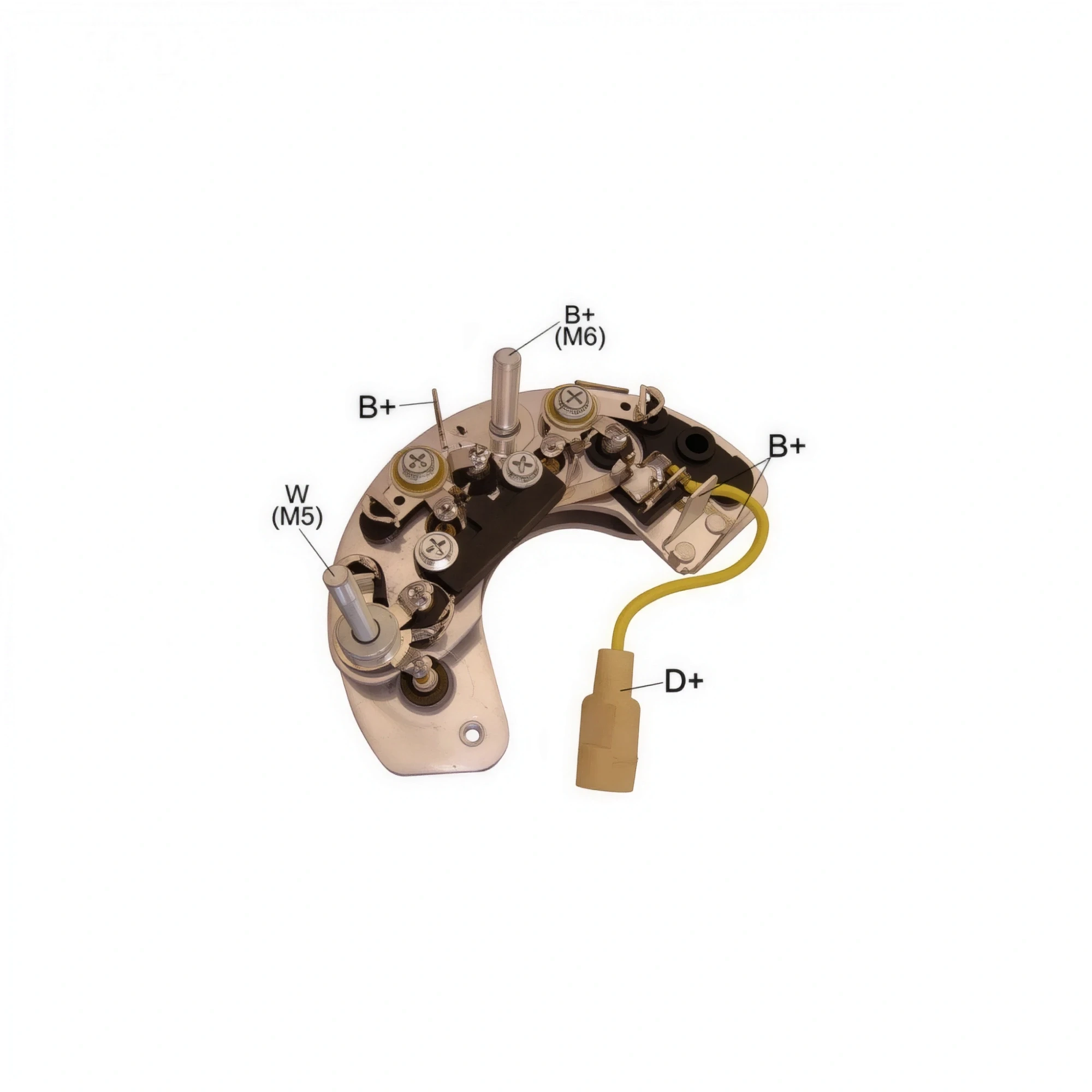 PLAQUETA RECTIFICADORA TIPO PRESTOLITE 6D 25A