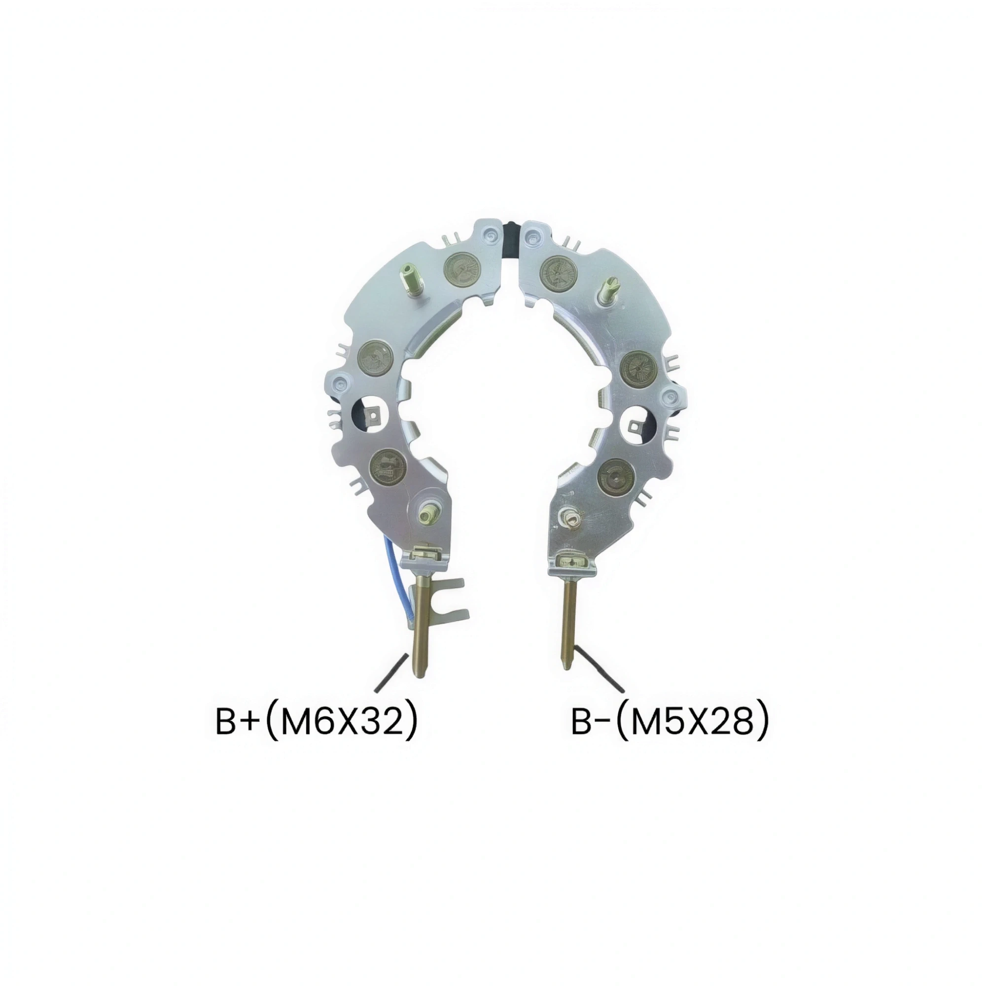 PLAQUETA RECTIFICADORA TIPO NIPPONDENSO 6D 35A